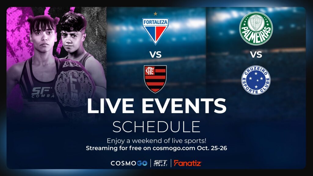 CosmoGO Launches Pay-Per-View in Canada, with Exclusive and Live Sports Events from Brazil